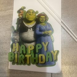 Shrek Cake topper 
