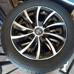 New Set Of Tires And Rims 