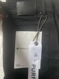 Purple jeans