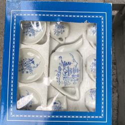Vintage Mini China Tea Set, 9 Piece