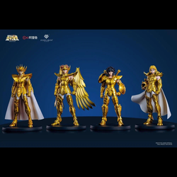 Zodiakos Studio Saint Seiya 1/12 scale four figures sets Mu Aiolos Dohko Shaka