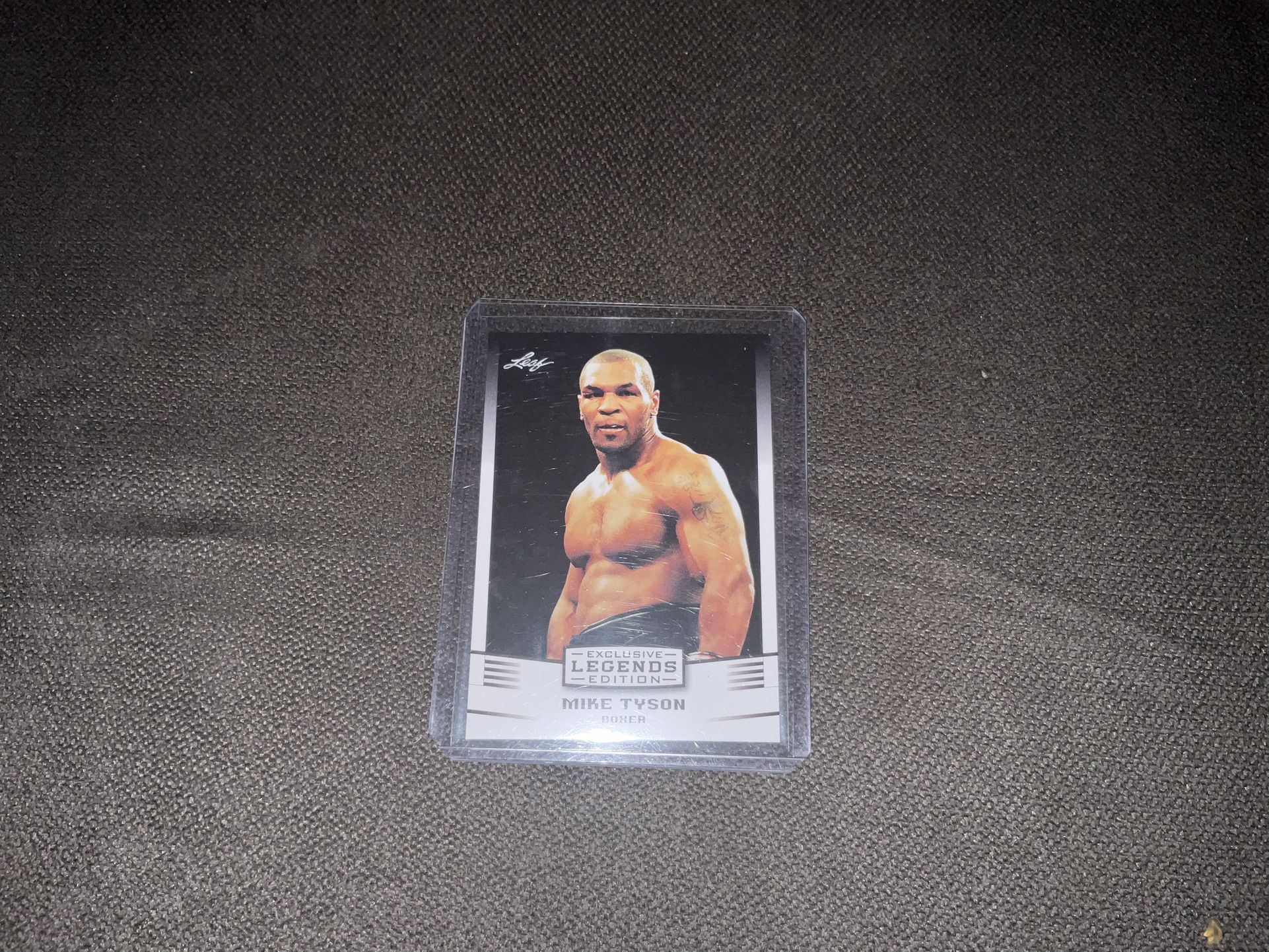 MIKE TYSON "LEGENDS EDITION" LEAF BOXING CARD #EE -08 Iron Mike Mint New Sealed 