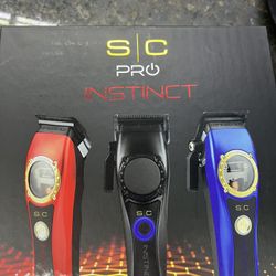 Stylecraft Instinct Professional IN2 - Cortadora de pelo inalámbrica con motor vectorial con control de par intuitivo, 3 tapas modulares