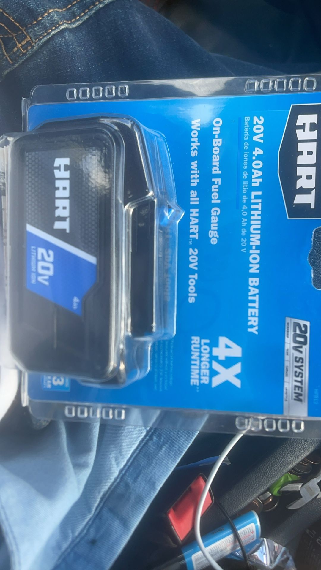 Hart 20v 4ah Battery Unopened