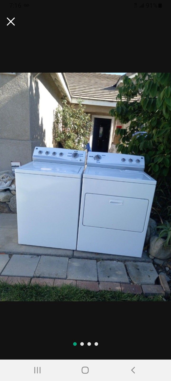 Kenmore Washer and Gas Dryer Sets