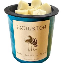 Wax Melts 4oz - Emulsion - Warm Amber & Musk