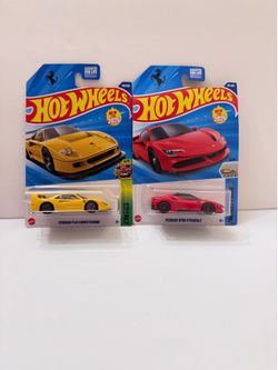 Hot Wheels Ferrari F40 Competizione & SF90 Stradale Lot