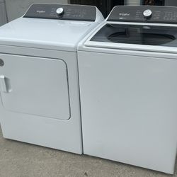 Whirlpool Washer And Electric Dryer With Removable Agitator 