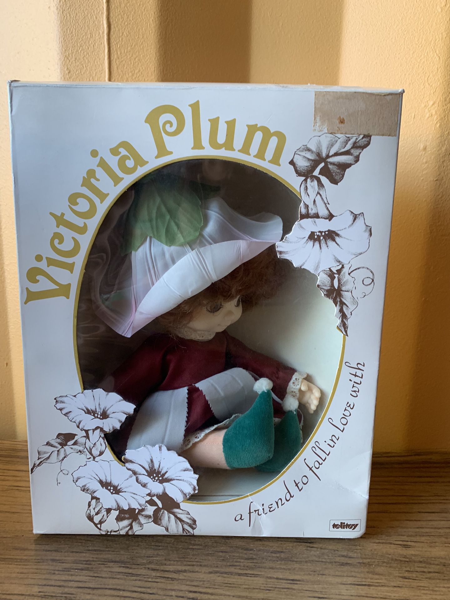 Vintage Victoria plum doll