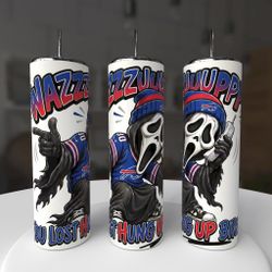 Buffalo Bill Football Ghostface Tumbler