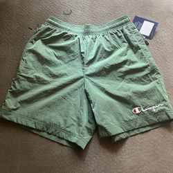NEW Champion Green Short Shorts Small