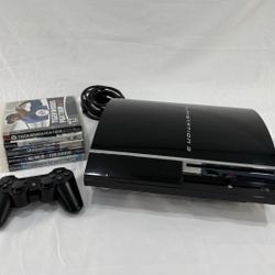 Original FAT Ps3 “Backwards Compatibility” (Working) CECHE01 With Games