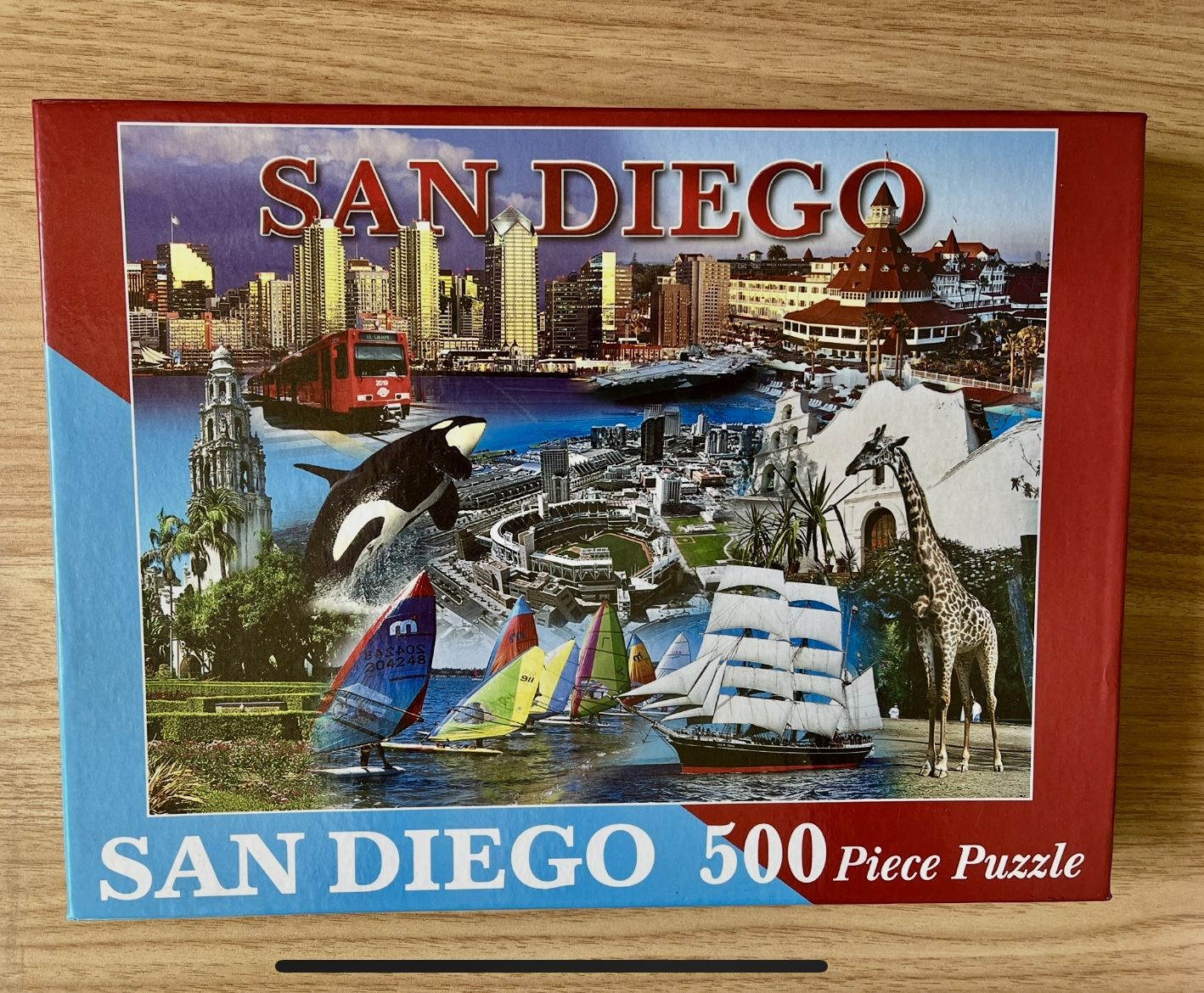 SAN DIEGO 500-Piece Puzzle – A Piece-by-Piece Celebration of America’s Finest City