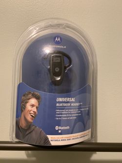 Motorola Bluetooth headset in sealed package