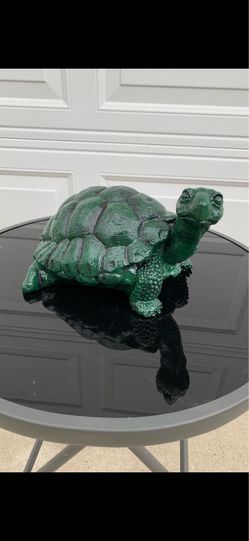 Garden turtle statue
