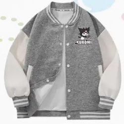 KUROMI VARSITY LETTERMEN BASEBALL JACKET 
