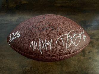 Seattle Seahawks Autographed Ball 