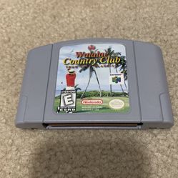 Waialae Country Club Golf Game - Nintendo 64