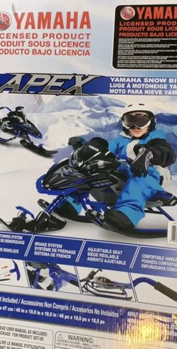SNOW SLED YAMAHA Apex Kids Snow Sled 