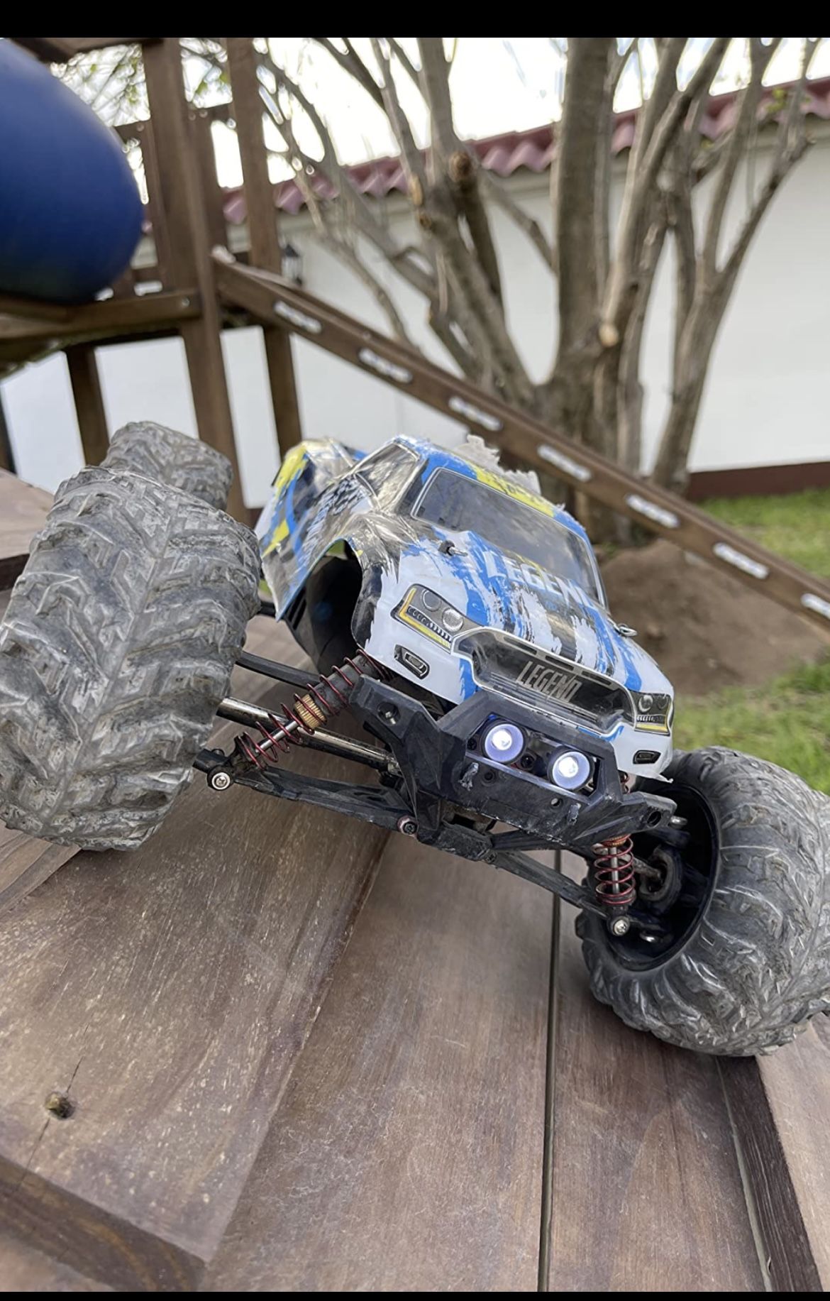 Brand new N SealedΒ Β Extremely Big LAEGENDARY 1:10 Scale 4x4 Off-Road RC Truck - Hobby Grade Brushed Motor Truck