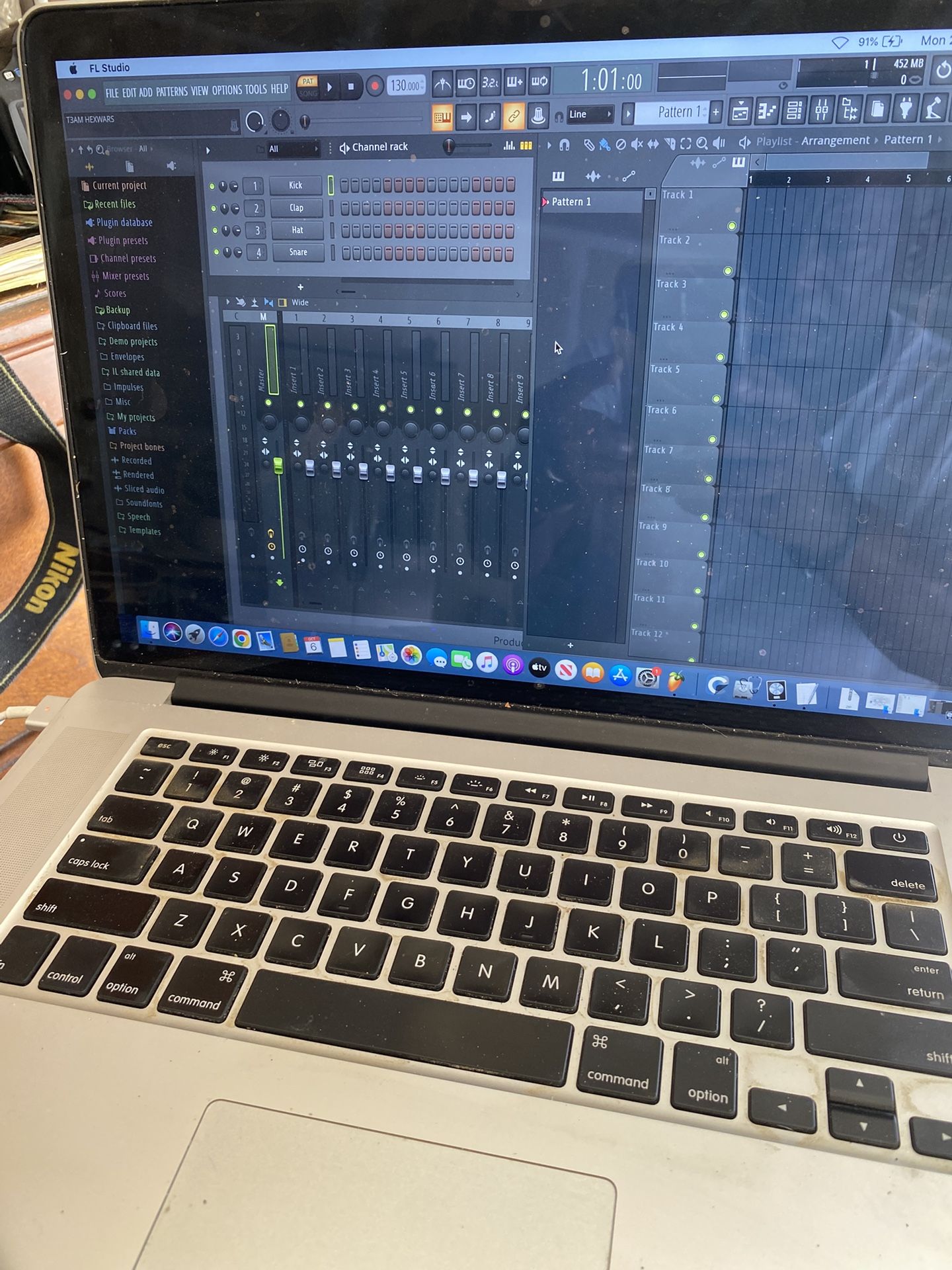 Musicians 2014 MacBook Pro i7 16gb Fl Studio Logic Premiere Garage Band
