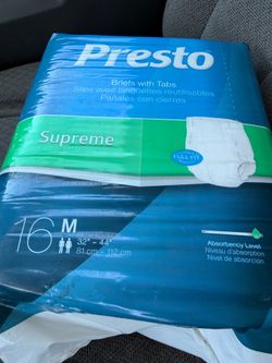 Presto Diapers 16 m 32-44