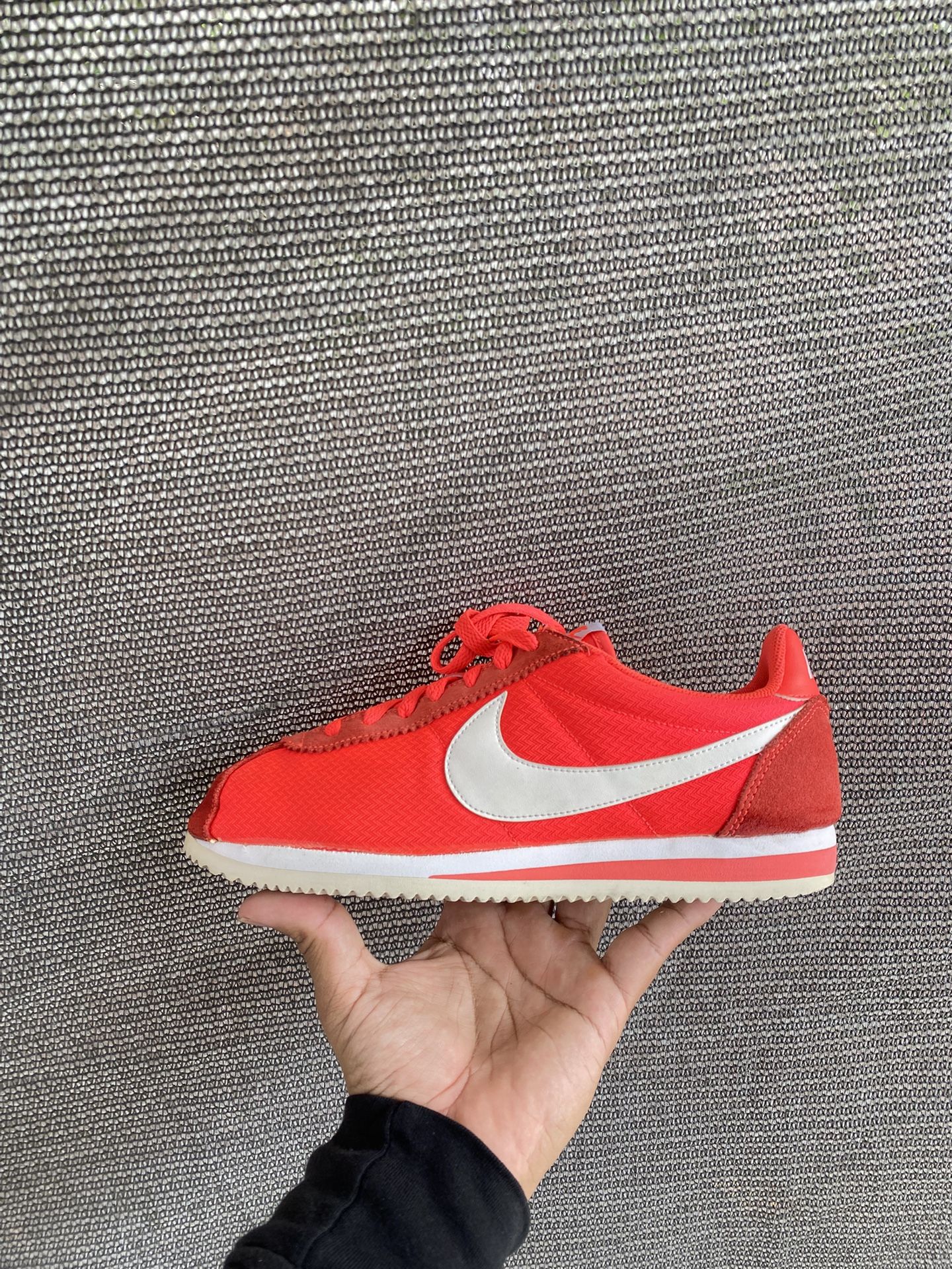 Nike Classic Cortez Nylon Bright Crimson White