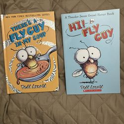 FLY GUY BOOKS (BRAND NEW) one HARDCOVER and one PAPERBACK  