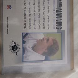 Peyton Manning Jersey Card