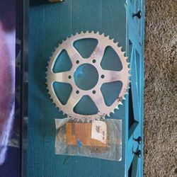 Yamaha 50 Tooth front and back Sprocket 
