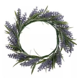Lavender Wreath Centerpieces