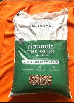 Exquisicat Naturals Pine Pellet Cat Litter 40lb