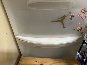 “3-drawer plastic storage unit – $25.”