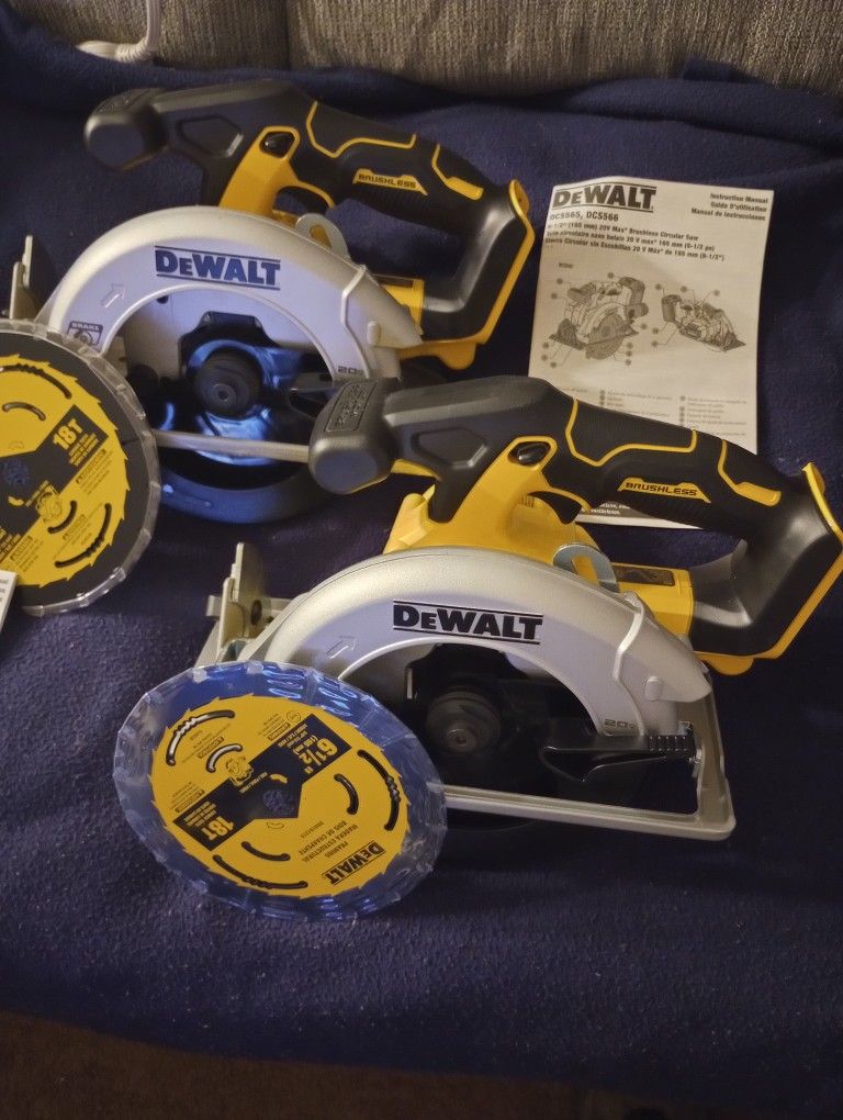 DeWalt 6 And 1/2 In Circular Saw