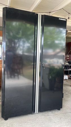 Gorgeous steel two doors Husky Cabinet  new condition