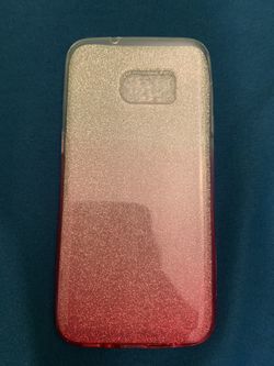 Samsung 7 Pink Glitter Case