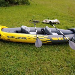 Intex Inflatable 2 Person Kayak $50 OBO!!! 