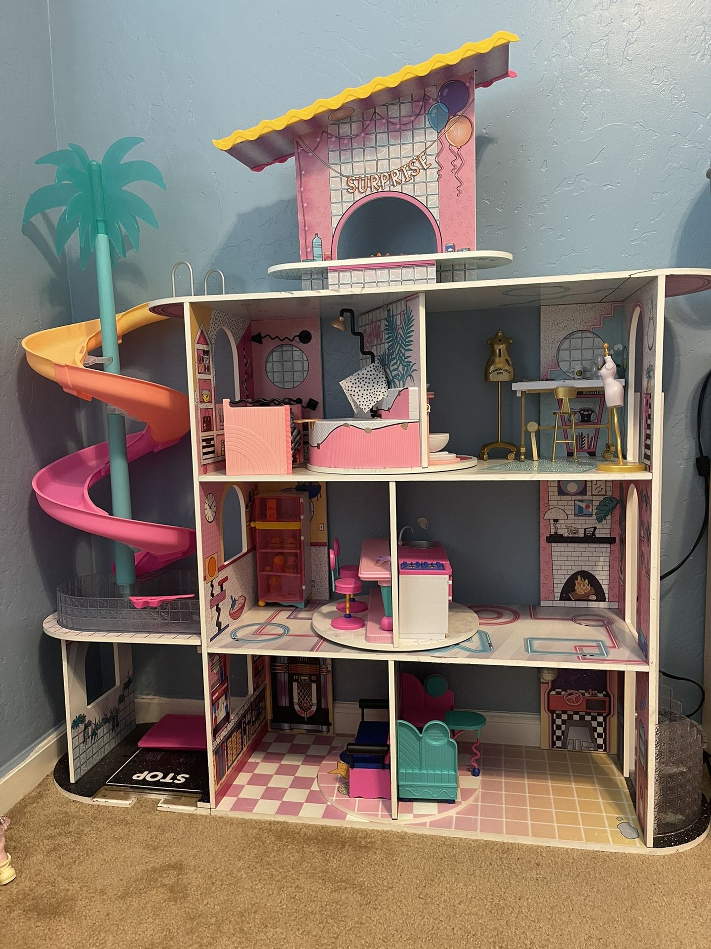 lol Dollhouse And Dolls