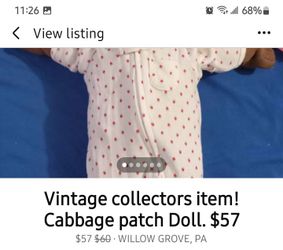 #vintage Collectors Item. # Cabbage Patch Doll  $48