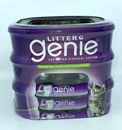Litter Genie Ultimate Cat Disposal System Pack of 4