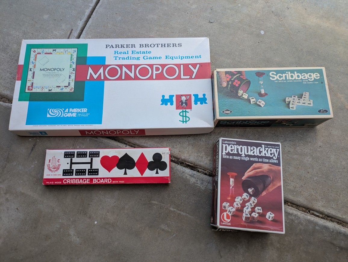 Vintage Board Games