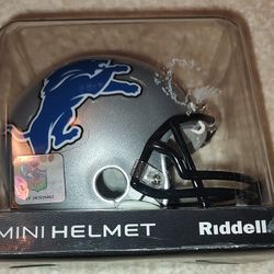 Mini-Helmet Detroit Lions Football - New