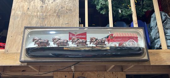 6ft Budwieser Clydesdale Lighted Sign