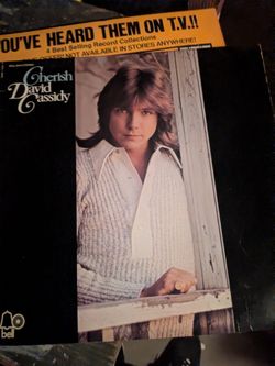 David Cassidy Cherish Vinyl LP Record