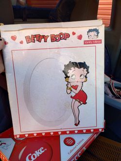 Vintage Betty Boop vanity mirror