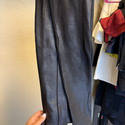 Spanx Leather Pants Leggings - XS