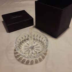 Immaculate Oleg Cassini Crystal Ring Holder- See Pics And Description