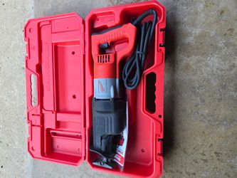 Milwaukee Heavy-Duty Orbital Sawzall Reciprocating Saw w/ Hard Case