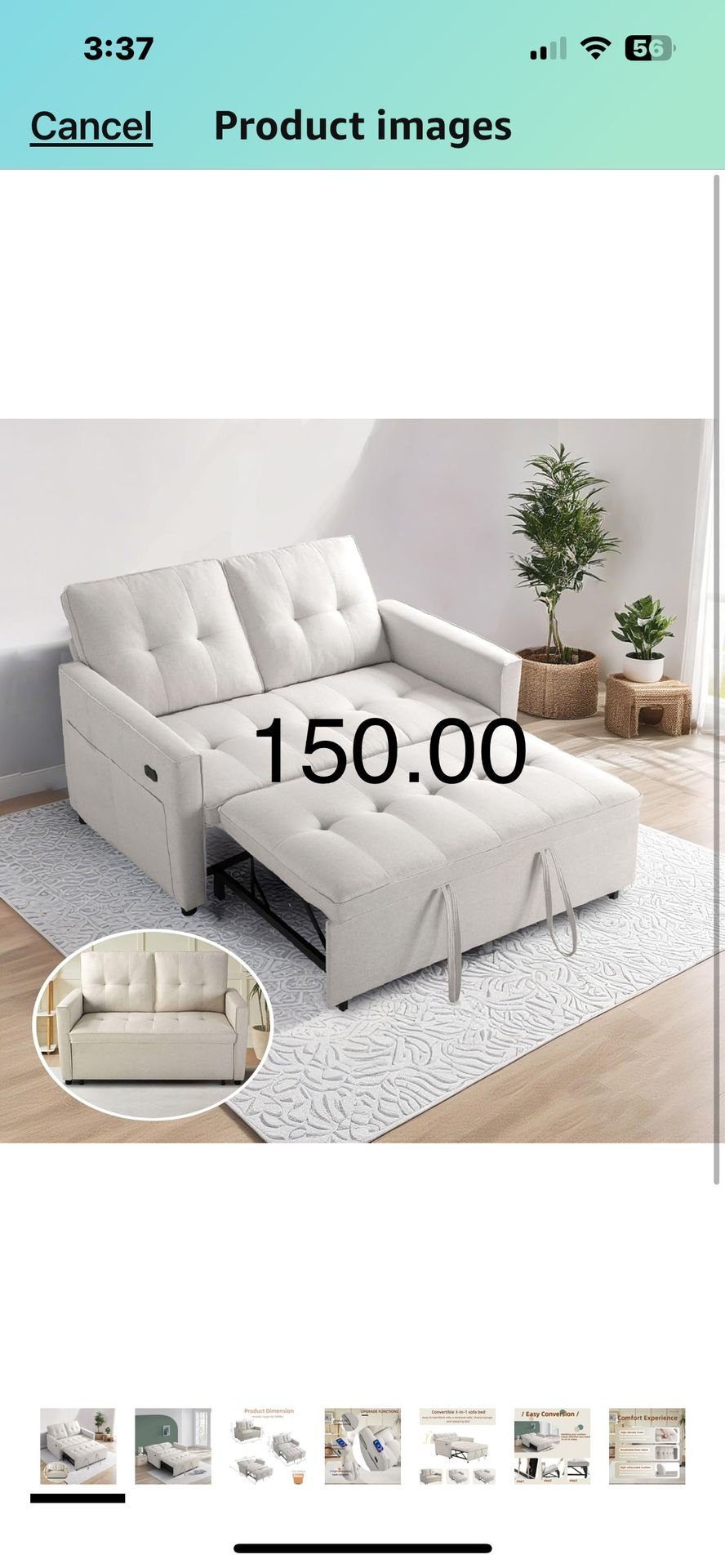 Pull Out Sofa Bed