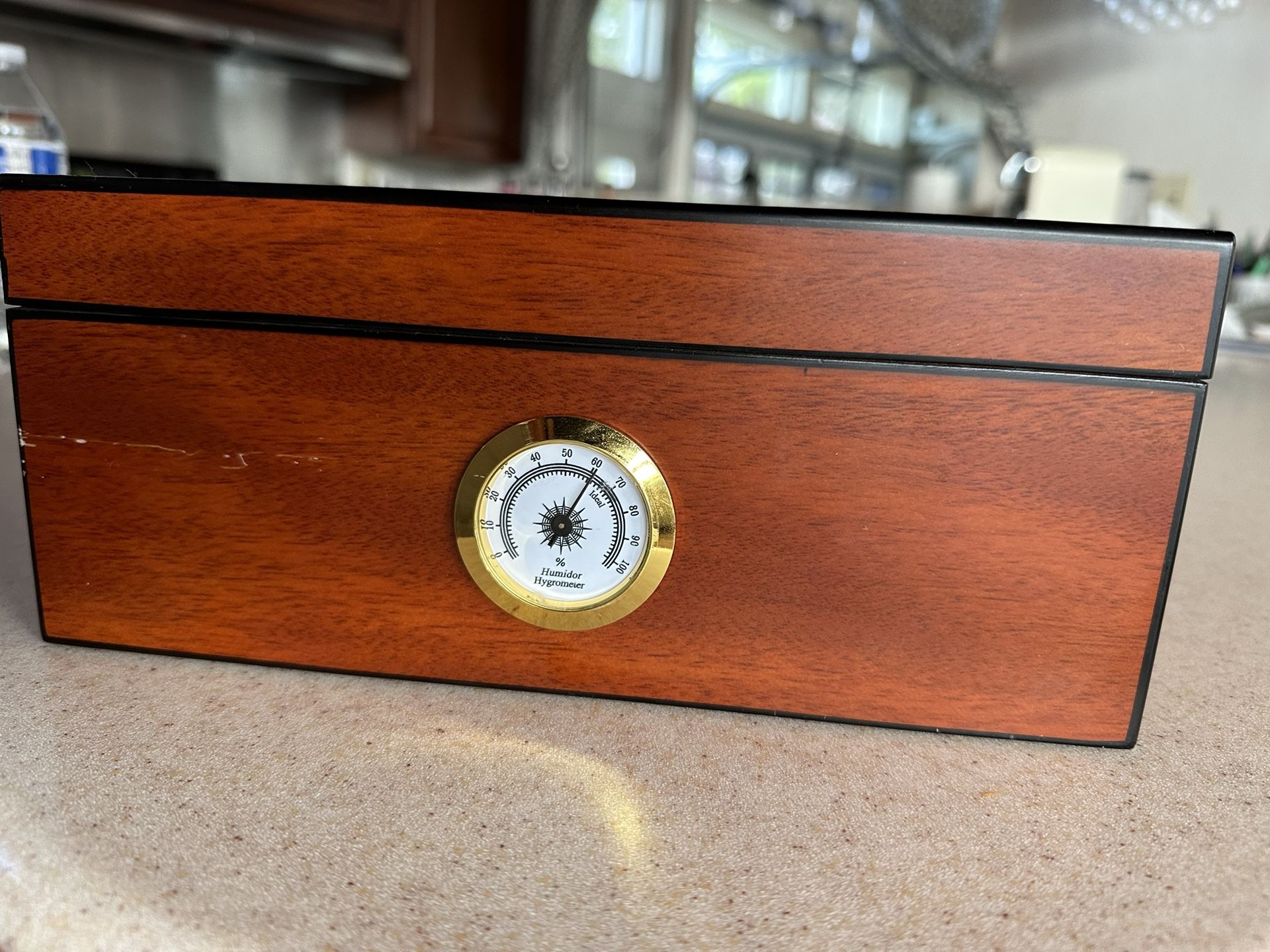 Compass Cigar Box